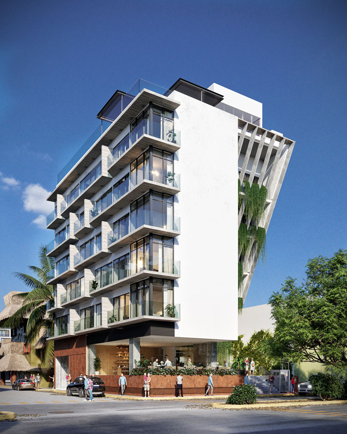 Agama Beach Studios Condos for sale Playa del Carmen