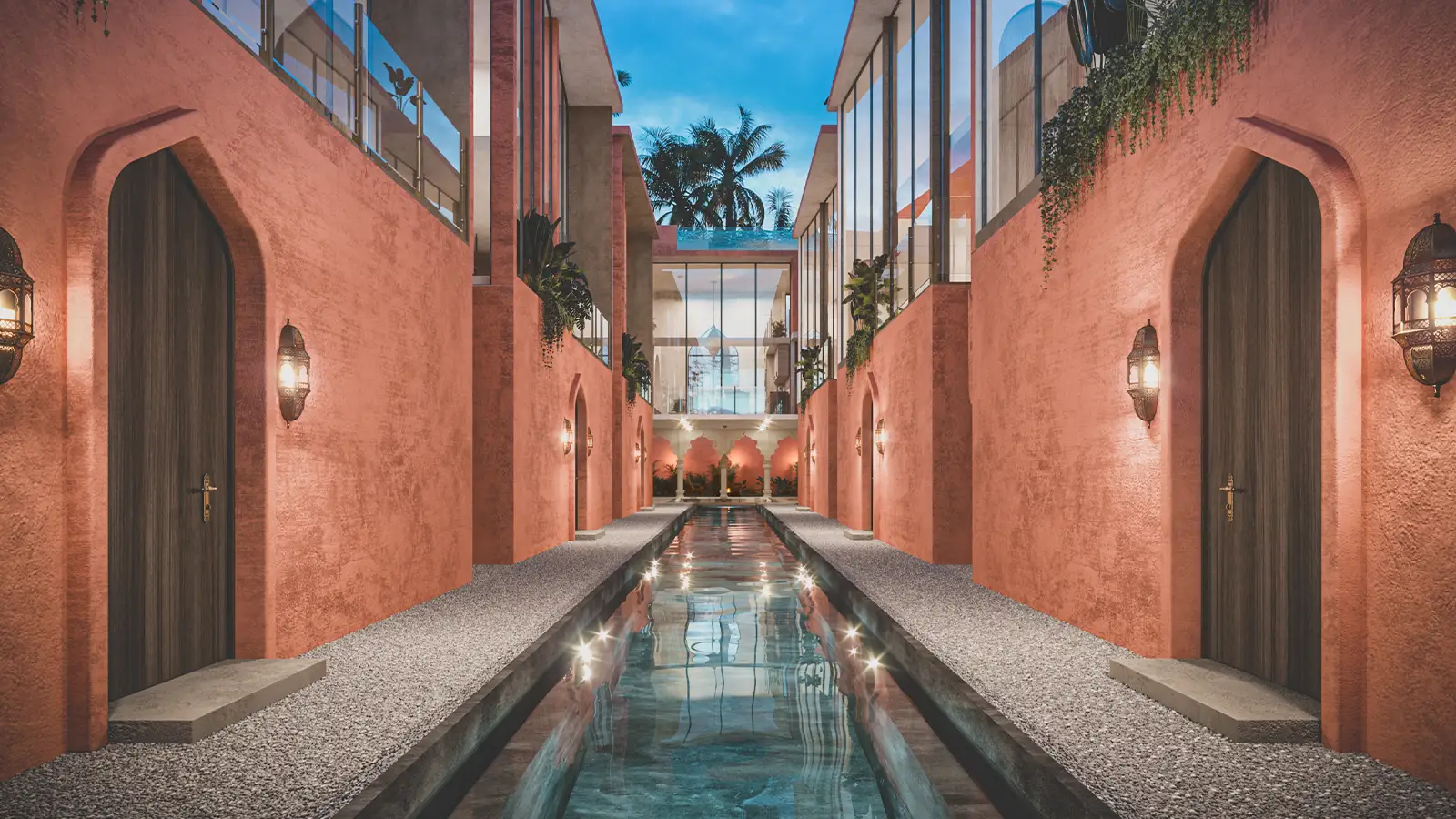 PALMA Y ARCO TULUM